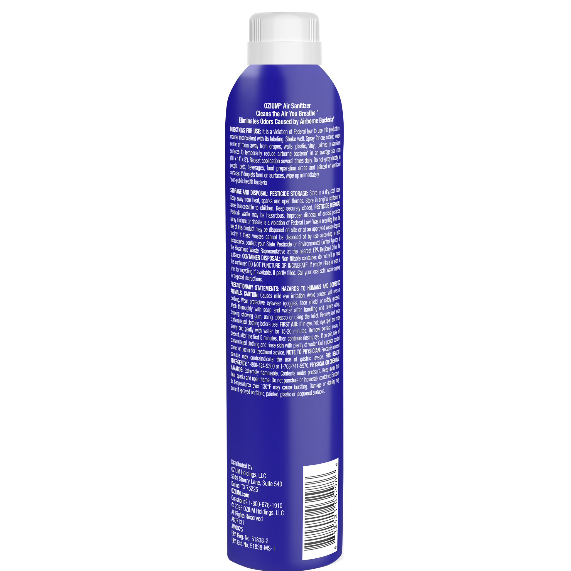 Air Sanitizer Spray 8oz