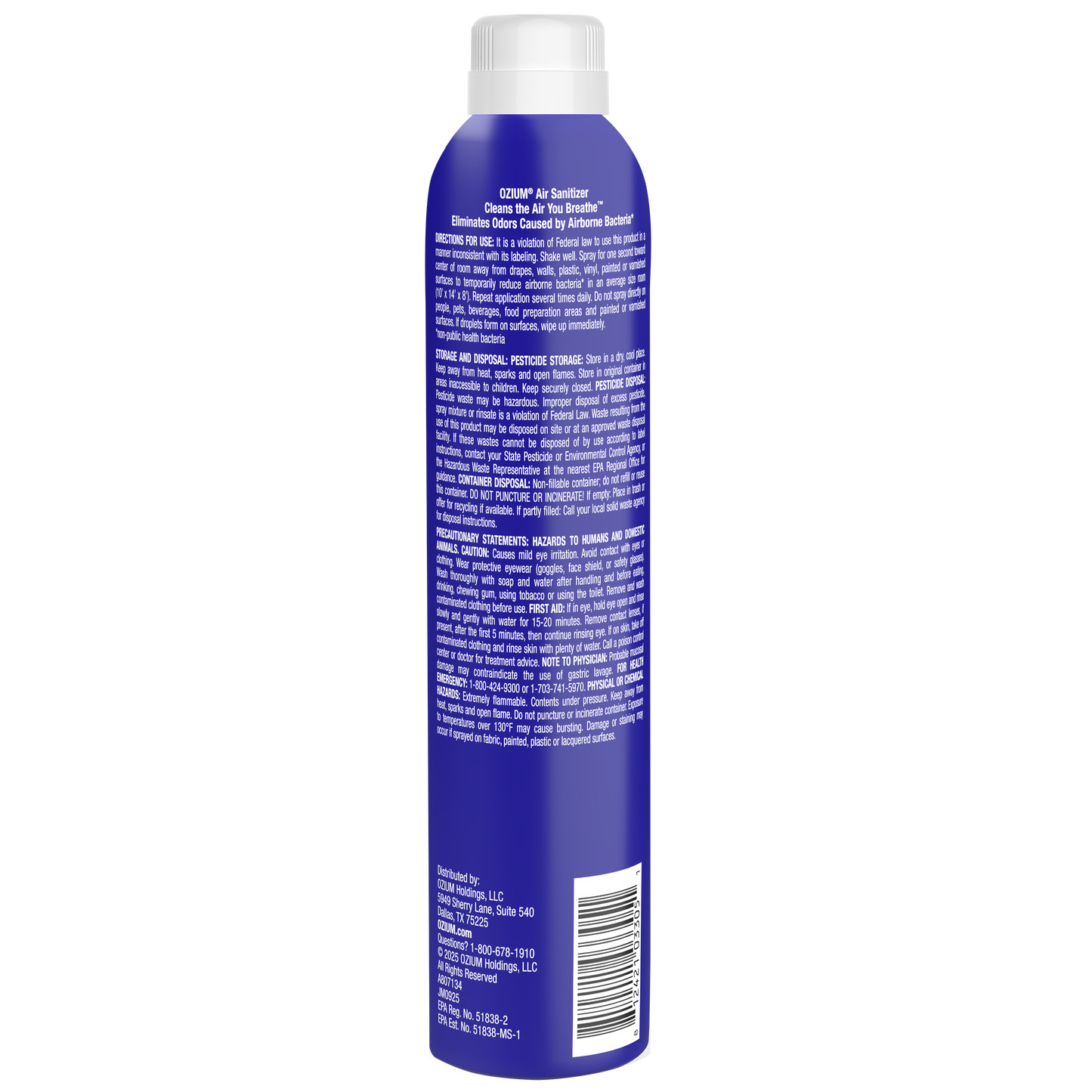 Air Sanitizer Spray 8oz