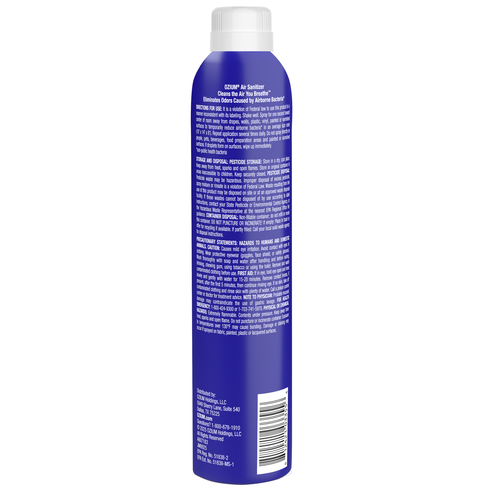 Air Sanitizer Spray 8oz