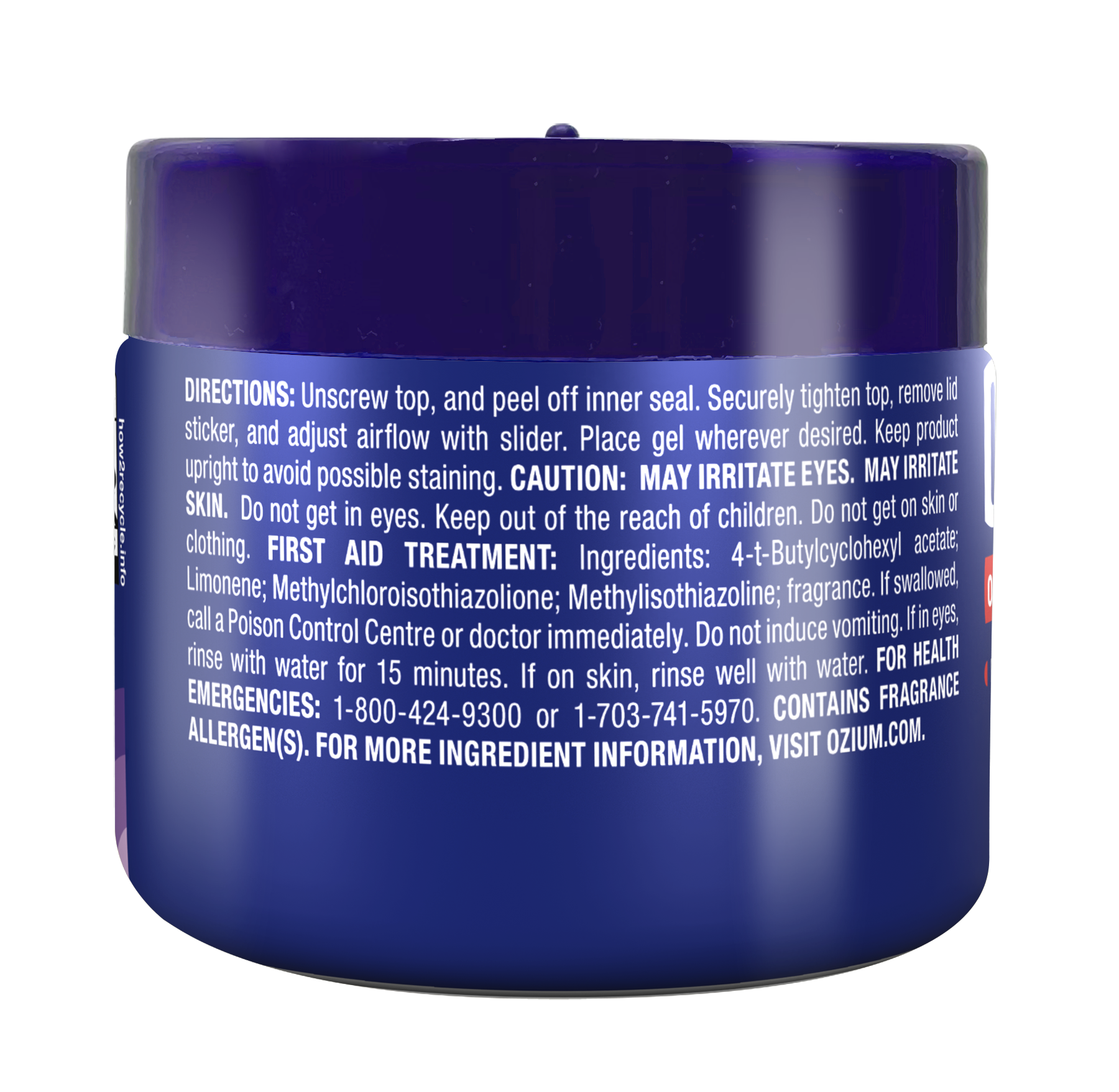 Odor Eliminating Gel 4.5oz