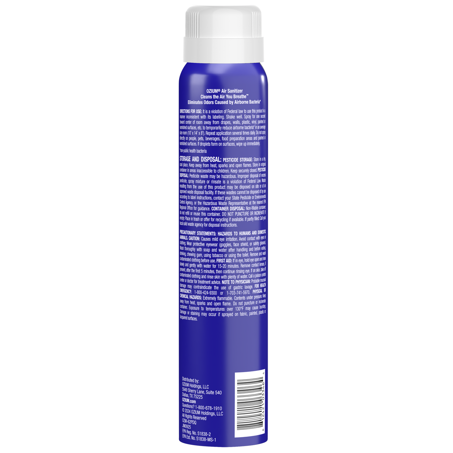 Air Sanitizer Spray 3.5oz