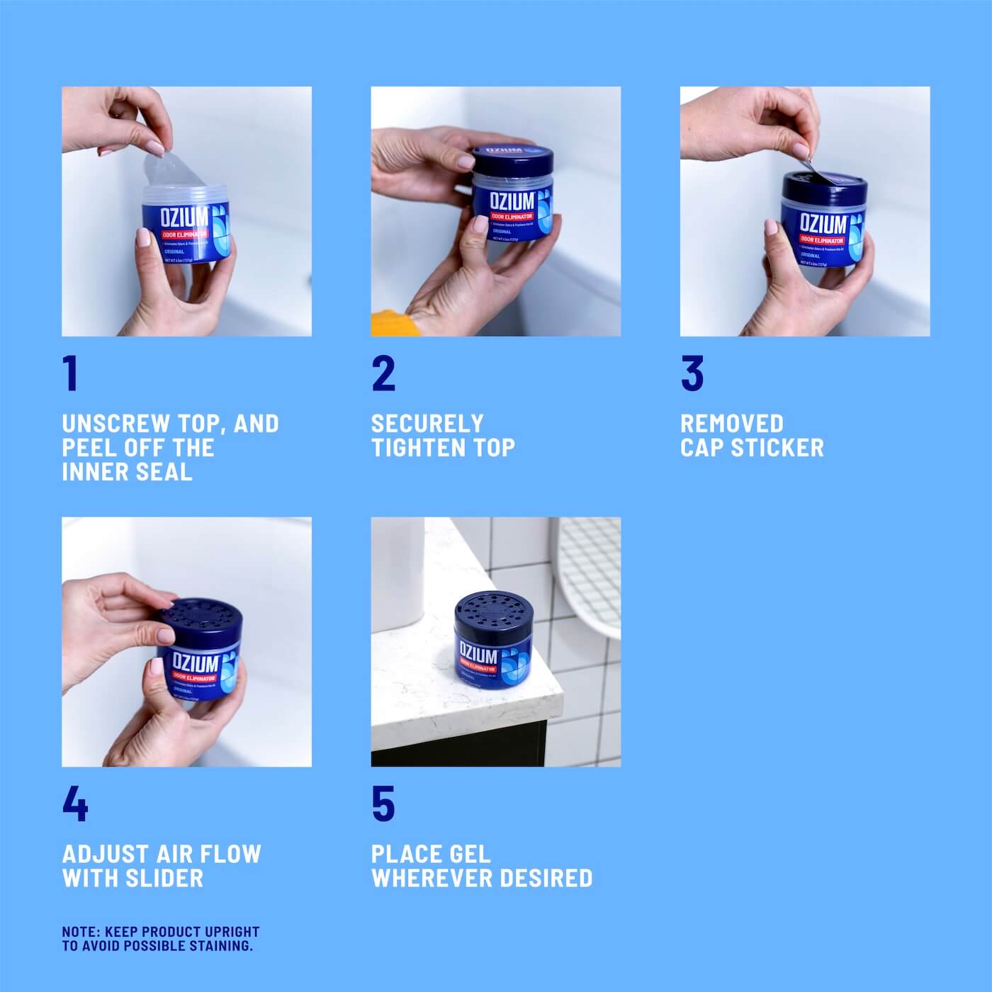 Odor Eliminating Gel 4.5oz